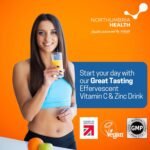 Effervescent Vitamin C 1000mg with Zinc 15mg, 20 Orange Flavoured Tablets, High Strength, Immune Support, Essential for Collagen Formation, Vegan, Made by Northumbria Health - Image 4