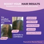 Reverse Life - Limited Edition Passionfruit Martini Hair Booster - 5,000mg Hydrolysed Collagen with Biotin, Zinc, Vitamin C and B12-30-Day Dose - Collagen Supplements - 450ml - Image 3