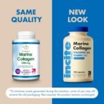 Marine Collagen Supplements for Women & Men 1200mg | 120 High Strength Marine Collagen Capsules | Pure Superior Type 1 Hydrolysed with Hyaluronic Acid, Vitamins C, E, B12, Copper, Zinc and Iodine - Image 3