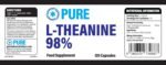 Pure L-Theanine 98% | Natural Green Tea Extract | 120 Capsules x 400mg - UK GMP Certified Manufacturer - Image 5