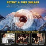 Shilajit Gummies for Men & Women, Pure & Natural Himalayan Gold Shilajit Gummies Energy Boost & Immune Support- Gluten Free 60 Gummies - Image 4