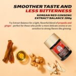 CheongKwanJang Korean Red Ginseng Extract Balance, Natural Energy Supplements for Men&Women, Boosts Immunity, Anti Aging, Blood Circulation, Improve Memory, 6-Year Korean Ginseng, 200g - Image 4