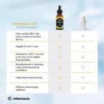 Vitamin D3 + K2 Drops high-dose & Vegetarian, 50ml (1700 Drops), 1000 IU Vitamin D3 + K2, More Than 99.7% All-Trans MK-7, no Unnecessary additives, high bioavailability - Image 5