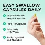 Vitamin B Complex High Strength | 90 Capsules - 90 Day Supply | All 9 B Vitamins B1-B2-B3-B5-B6-B7-B9-B10-B12, Inositol and Choline | Completely Clean - No Fillers | Love Life Supplements - Image 4