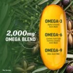 Vegan Omega 3 6 9 Supplements | 2000MG Plant-Based Triple Omega 369 Blend | Heart, Brain, Skin, and Eye Health Support | Vegan Fish Oil Alternative | Essential Fatty Acids Complex | Non-GMO | 60 Ct - Image 3