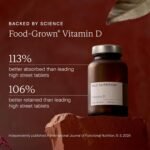 WILD NUTRITION Food Grown® Vitamin D Supplements | High Strength Vitamin D 1000iu for Muscle, Bone, and Immune Support | 30 Capsules - Image 3