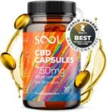 SOOL CBD Capsules 750mg 30pcs | 25mg CBD Per Gel Soft Capsule | Broad Spectrum CBD Oil Capsules | Blended with Hemp Oil | Relax - Recover - Revive - Image 3