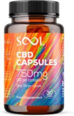 SOOL CBD Capsules 750mg 30pcs | 25mg CBD Per Gel Soft Capsule | Broad Spectrum CBD Oil Capsules | Blended with Hemp Oil | Relax - Recover - Revive - Image 4