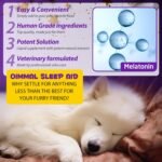 Melatonin for Dogs & Cats,Dog Melatonin,Promote Relaxation & Deep Sleeps for Cat & Dog,Liquid Pet Sleeps Aid Supplement,Supports Relaxation Dogs & Cats, Helps with Noise, Separation Anxiety - Image 5