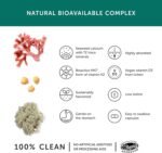 Bone Aid – Together Health – Plant-Based Calcium & Vitamins K2 & D3 – Vegan Friendly – Made in The UK – Pack of 2-120 Vegecaps - Image 4