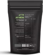 Just Greens | Daily Superfood Blend with Spirulina, Chlorella, Wheatgrass & Moringa | 30 Servings | Vegan, Plant-Based | Supports Energy, Gut Health & Immunity | UK Made - Image 3
