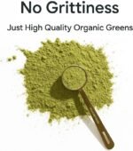 Just Greens | Daily Superfood Blend with Spirulina, Chlorella, Wheatgrass & Moringa | 30 Servings | Vegan, Plant-Based | Supports Energy, Gut Health & Immunity | UK Made - Image 4