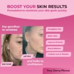 Reverse Life - Limited Edition Very Cherry Skin Booster - 5,000mg Hydrolysed Collagen with Biotin, Vitamin C, B12 & Folic Acid - 30-Day Dose - Collagen Supplements - 450ml - Image 3