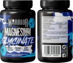 Warrior Magnesium Glycinate 3-in-1 Complex – 384mg High Strength Magnesium Supplement – 120 Vegan Capsules, High Absorption, UK Made – Sleep & Muscle Relaxation - Image 3