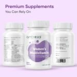 Ambrosial Women’s Multivitamin Tablets – 20+ Essential Vitamins, Minerals & Botanicals – Grape Seed, Green Tea, Ginkgo & Ginseng – Daily Energy, Balance, Vitality & Wellness – 120 Tablets (4 Months) - Image 6