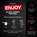 Reflex Nutrition Plant Based Protein - 21g Vegan Protein Powder (Pea Protein, Brown Rice Protein & Pumpkin Seeds) - Added Digestive Enzymes & Vitamin B12 - Natural Flavours (Wild Berry, 20 Servings) - Image 4