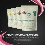 Reflex Nutrition Plant Based Protein - 21g Vegan Protein Powder (Pea Protein, Brown Rice Protein & Pumpkin Seeds) - Added Digestive Enzymes & Vitamin B12 - Natural Flavours (Wild Berry, 20 Servings) - Image 5