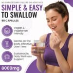 MacaRoot Ultra – Maca Root Capsules 8000mg | Peruvian Ginseng 10:1 Extract | 1.6mg Macamides | Energy, Mood & Hormone Support | Vegan, UK Produced, Lab Tested | 90 Capsules | ActiveBurst Nutrition - Image 5