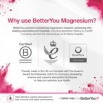 BetterYou Magnesium Joint Body Spray, Magnesium Chloride and Glucosamine, Effective Support for Joints and Muscles, Supports Relaxation, 100ml Magnesum Oil Supplement - Image 5