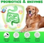 Dog Probiotics for Gut Health, Probiotics for Dogs, Canine Supplements for Digestive and Immunity Support, Gut Health,Yeast Balance, Dog Probiotic and Enzyme Tablets (180 Count) - Image 3