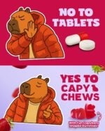 Kids Multivitamin Gummies – 5 Month Supply - 150 Gummies - Packed with Essential Vitamins & Nutrients - Chewable Multivitamins for Children - with Vitamin C, D3, A, E, B6 & B12 - Strawberry Flavour - Image 5