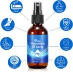 Premium Magnesium Oil Spray - 100% Pure, Natural & Fast-Absorbing Topical Solution for Muscle Relief, Joint Pain, and Relaxation 60ML - Image 3