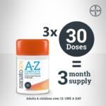 Sanatogen A-Z Complete Multivitamin Tablets for Men and for Women, Contains Vitamin D, Vitamin C, Iron, Calcium Supplement, 1 Pack of 90 Tablets - 3 Months Supply - Image 4