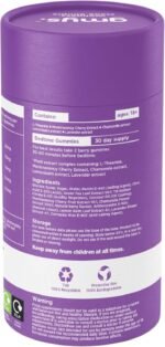 Relaxation Bedtime Sleep Aid - Montmorency Cherry Tart Extract and More - Sleep Gummies with a Calming Blend of L-Theanine, Chamomile, Lemon Balm and Lavender - 60 Gummies - Image 4