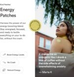 Kind Patches | Energy Patches - Extra Strong | Energy Boost Support | Botanical Plant-Based Formula with Caffeine, Red Ginseng & Vitamin B Complex | 30 Vegan Patches - Image 5