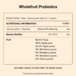 Vegums Nudums Probiotic Gummies – Vegan Gut Health Supplement for The Whole Family, Daily Probiotics for Digestive & Immune Support, Beneficial Bacteria for Balanced Digestion, 30 Gummies - Image 4