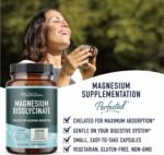 Magnesium Bisglycinate 400mg | 100% Chelated for Maximum Absorption & Bioavailability | Magnesium for Sleep, Relaxation, Muscle Health, Stress & Energy Support | 120 Capsules (2-Month Supply) - Image 3