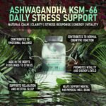 Ashwagandha KSM-66 Capsules 240-6000mg for Stress Relief, Energy, and Mental Clarity | High Strength, Like Tablets, Patches and Powder - Image 3