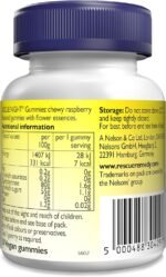Rescue Night Gummies | Natural Bedtime Support | Bach Original Flower Essences | 30 Vegan Raspberry Flavoured Gummies | Help Prepare for Restful Sleep​ - Image 3