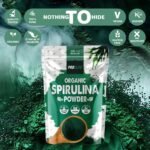 Organic Spirulina Powder 1kg Natural Immune Booster | Premium Superfood Super Greens Spirulina Powder | Rich in Essential Vitamins & Minerals Vegans & Vegetarians by PROELITE - Image 4