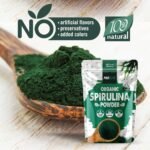 Organic Spirulina Powder 1kg Natural Immune Booster | Premium Superfood Super Greens Spirulina Powder | Rich in Essential Vitamins & Minerals Vegans & Vegetarians by PROELITE - Image 5