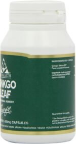 Bio-Health Ginkgo Leaf 450mg Pure Herbal Food Supplement, Supports Blood Circulation, Mental Performance and Boosts Energy Suitable for Vegetarians and Vegans, Additive Free, 120 Capsules - Image 3