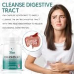 Vinco Supplements Oxy-Capsule Magnesium Compound - Vegan Oxygen Powder Natural Colon Cleanser - Gas Relief, Bloating Relief, Constipation Relief - Intestinal Cleanser for Adults - 120 Count - Image 3