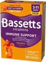 Bassetts Vitamins 3-11 Years Orange Flavour Immune Support 30 Gummies - Image 3