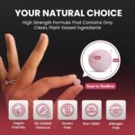 Hair Skin and Nails Vitamins, Beauty Supplements with Biotin & Selenium Plus Vitamin C, A & E, High-Strength Vegan Supplements for Women/Men, 180 Biotin Tablets - Image 4