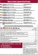 Nature’s Root Premium Liquorice Root Powder 250g - Liquorice Root Powder | Ayurvedic Adaptogenic Herb | Skin Lightening | Face Mask - Image 3