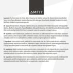Amfit Nutrition Plant Based Protein Powder, Salted Caramel, 900g - Image 5