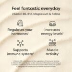 Plant Based Protein + Wellness Powder, Vegan Protein Powder for Women. Dairy, Lactose, Gluten, Soy Free. No Artificial Sweeteners, Flavours or Added Sugars. Vanilla, 20 Servings, 600g - Image 4