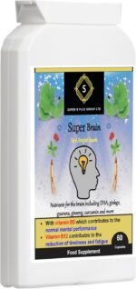 Super Brain Supplement - Focus, Memory, Energy & Immunity - 60 Vegetarian Capsules - Image 4
