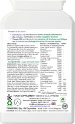 Super Brain Supplement - Focus, Memory, Energy & Immunity - 60 Vegetarian Capsules - Image 6