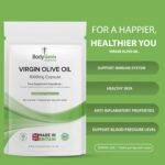 Virgin Olive Oil Capsules - 1000mg Omega 3,6 Antioxidant Formula Heart Bone Health Weight Management Support Natural Supplement - 120 Caps 4 Month Supply - Image 7