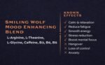 Smiling Wolf Vodka - Functional Mood Enhancing Spirit with Natural Nootropics & B Vitamins - Premium Non Alcoholic - 700ml Bottle - Image 3