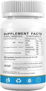 DIM(Vegetables) 200mg & Black Pepper 2.5mg Premium Supplement, Estrogen Balance for Women & Men | Hormone Balance, Hormonal Acne Supplements, Menopause, Antioxidant & PMS Support 90Ct - Image 4