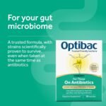 Optibac Probiotics for Those On Antibiotics - Vegan Digestive Probiotic Supplement - Lactobacillus Specifically Researched Alongside Antibiotics - Most Trusted & Recommended Brand - 10 Capsules - Image 4