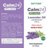 Calm Aid Lavender Oil Pills - 500mg -60 Softgels - 100% Natural, Helps Reduce Tension & Stress, Calming Supplement For Body & Mind, Sleep Aid, Anxiety Relief, Cold Macerated, Non-GMO, Certified Kosher - Image 3