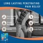 MQ Pain Relief Patches 60PCS, Herbal Arthritis Pain Patches, Heat Patches for Back Knee Neck Shoulder Pain, Warming Herbal Plaster for Joint Ache - Image 3